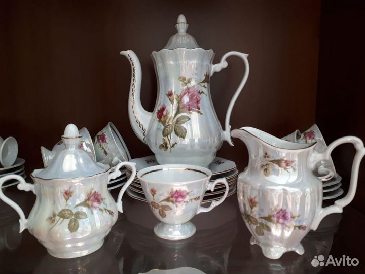 Сервиз кофейный фабрика Walbrzych Польша