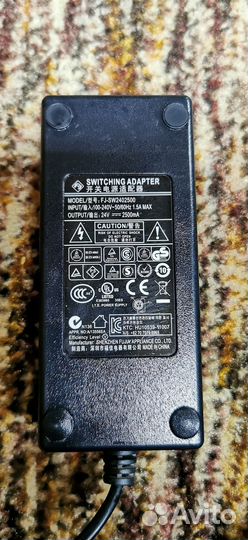 Блок питания 24V для кассы (атол, Штрих-М)