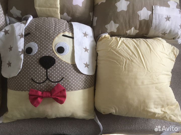 Бортики в кроватку