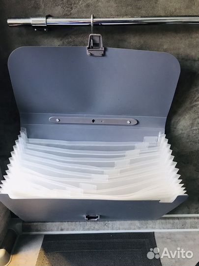 Папка-портфель пластик 12 отделений Erich Krause