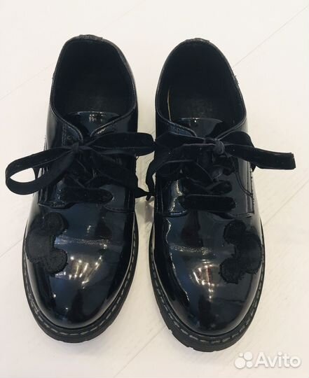 Туфли черные лаковые Mickey 32 р, 20 см