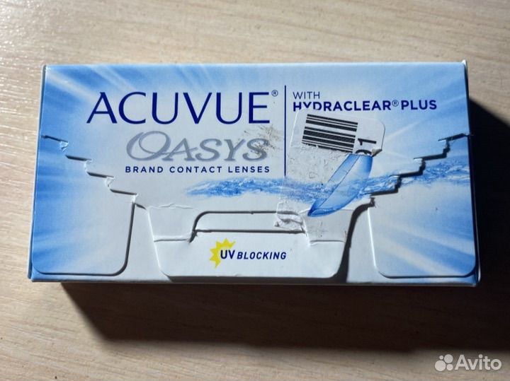Линзы acuvue oasys -2,25