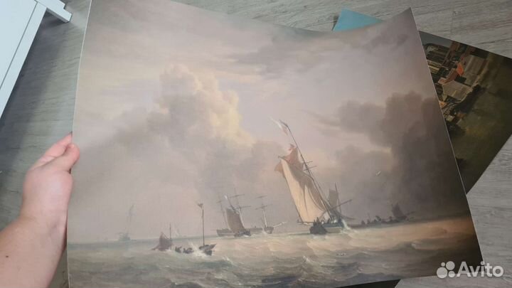 Постеры картины с морским пейзажем