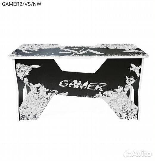 Компьютерный стол Generic Comfort Gamer2 игровой Ч