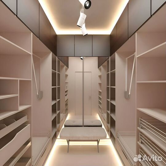 Гардеробная под ключ