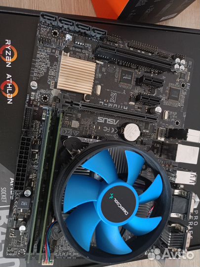 Комплект asus H110M-C + intel i3 6100