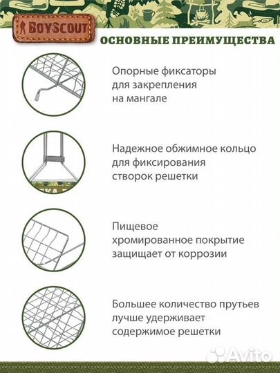 Решетка-гриль новая