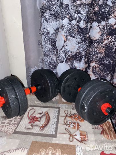 Гантели разборные 15 кг