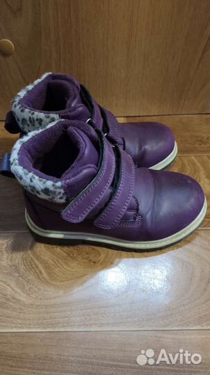 Ботинки демисезонные для девочки 28 размер