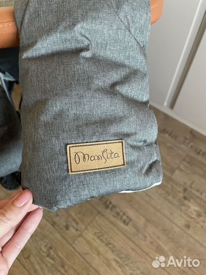 Муфта варежки на коляску mansita