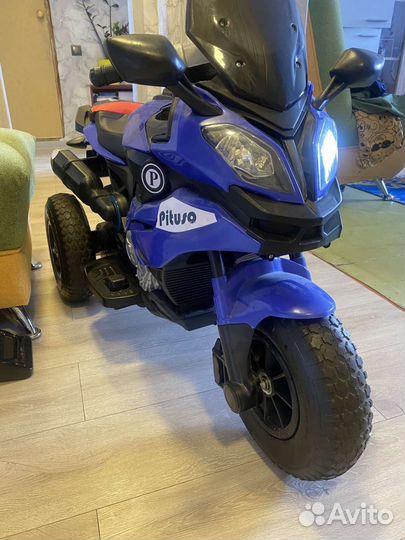 Детский электромотоцикл до 30 кг