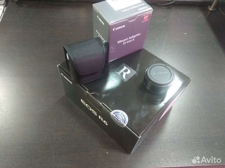 Canon EOS R6 +canon mount adapterEF-EOS R новый