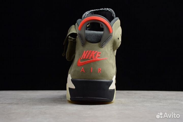 Nike Jordan 6 x Travis Scott Cactus Jack кроссовки