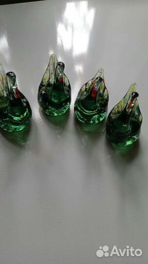 Статуэтки из СССР, пушкин, лебеди, игрушки