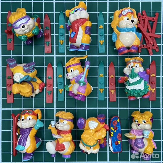 Киндер серия Зайцы-лыжники