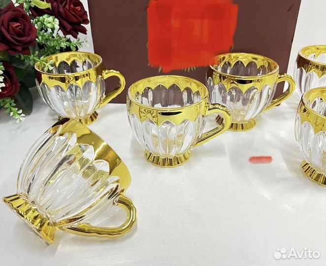 Набор чашек для чая/кофе/напитков