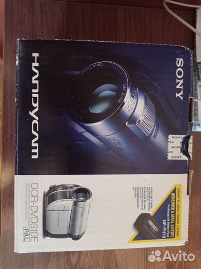 Видеокамера Sony handycam dcr-dvd610e