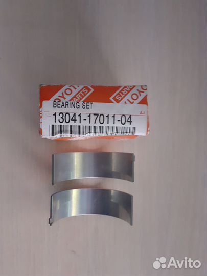 Вкладыш шатунный Toyota Land Cruiser Дизель