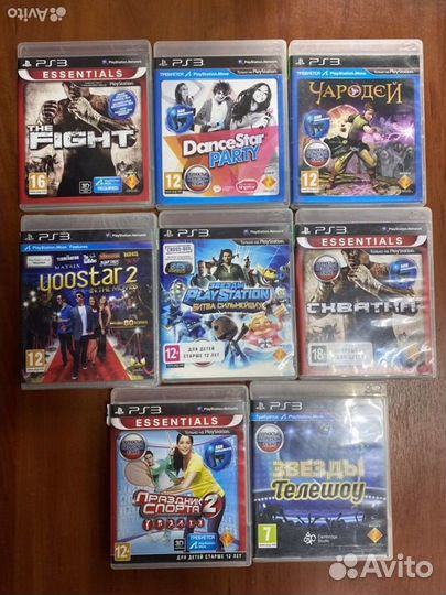 Диски для PS3 move