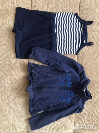 Одежда пакетом для девочкина 1,5-2 года