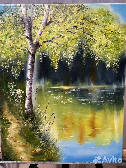 Картины на подрамнике, написанные маслом