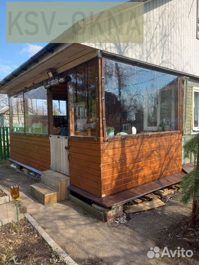 Мягкие окна на веранду