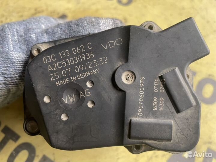 Заслонка дроссельная VW Polo