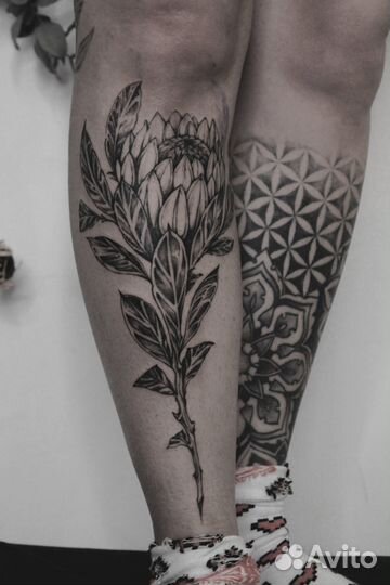 Художественная татуировка Индививдуальные эскизы