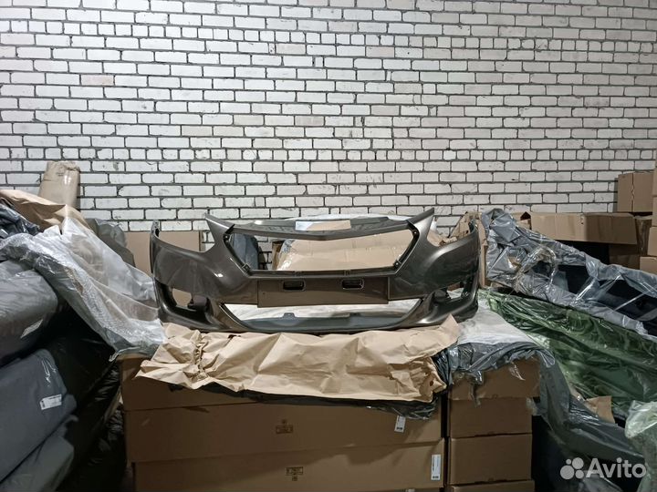 Бампер передний datsun он до золотисто коричневый