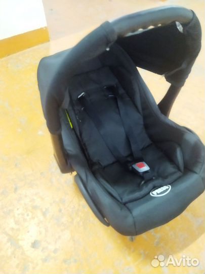 Детская коляска 3 в 1 Riko Basic Ozon синяя