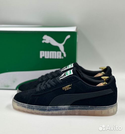 Комфортные кроссовки Puma Suede Black