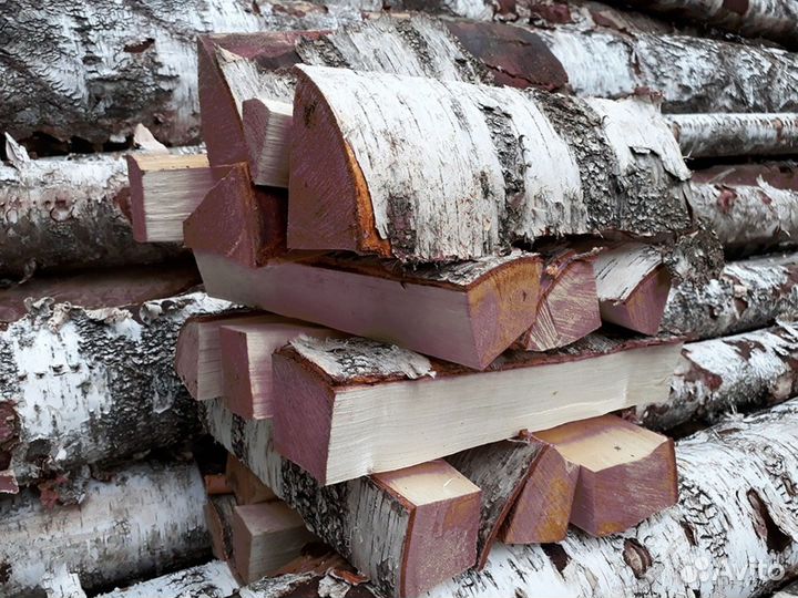 Дрова березовые колотые