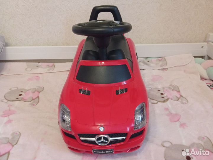 Детская машинка каталка mercedes