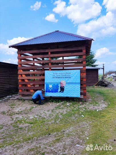 Баннер на день рождения