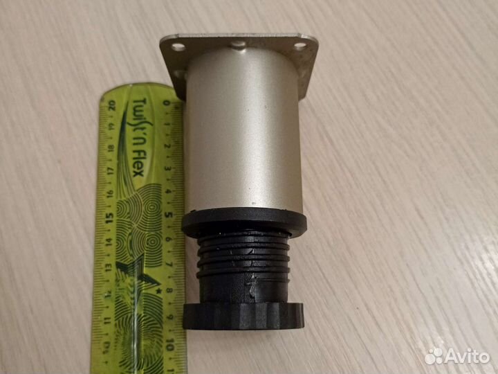 Ножки мебельные металл d 4 см h 7-9 см