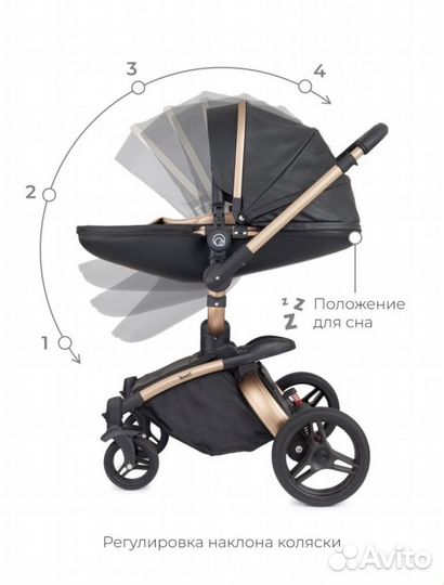 Коляска трансформер 2 в 1 Rant Nest