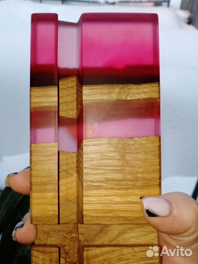 Подставка для телефона из дерева