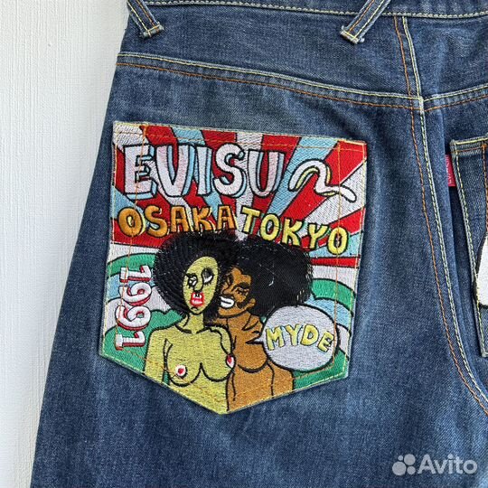 Джинсы Evisu Оригинал