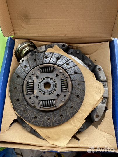 Сбор сцепления на daewoo nexia