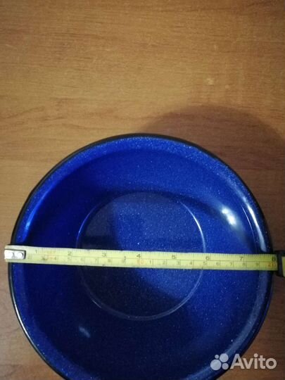 Миска эмалерованная новая