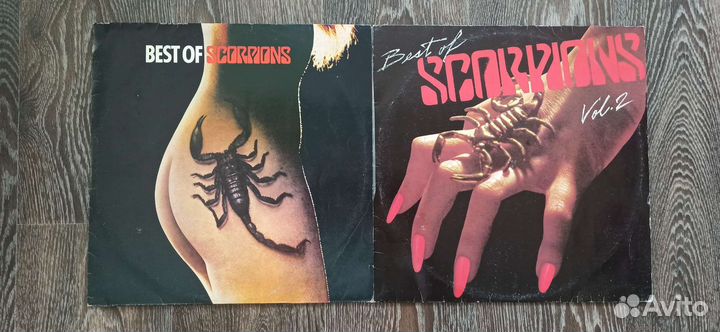 Scorpions best of пластинки (винил)
