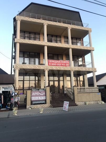 Гостиница, 1000 м²