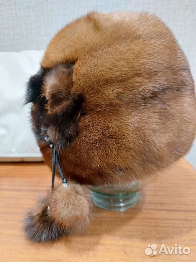 Шапка норковая женская бу