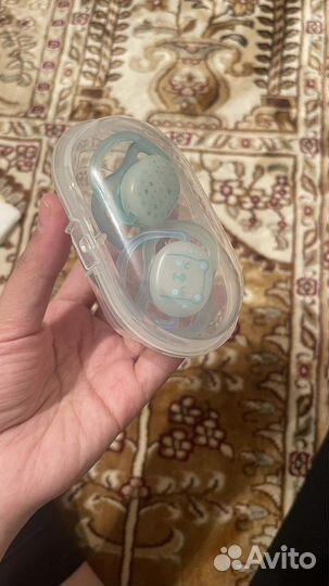 Пустышки avent 0-6месяц