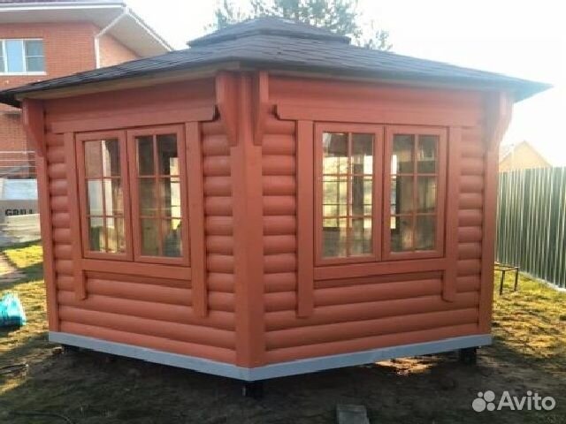 Беседка - гриль 9м2