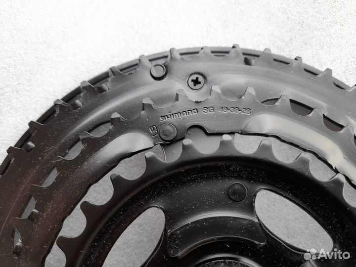 Система шатунов Shimano FC-TY501 48x38x28Т