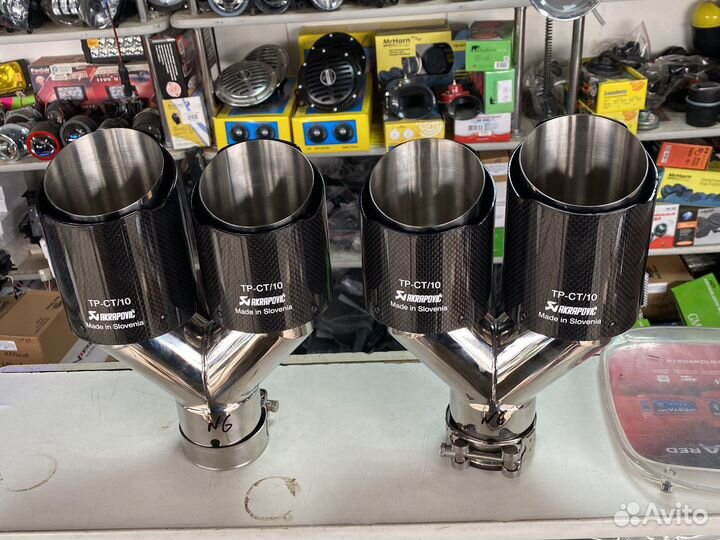 Насадка на глушитель акрапович