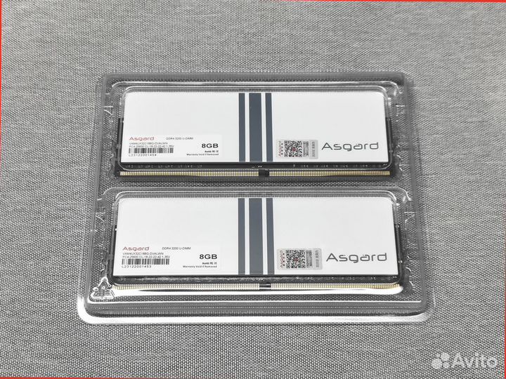 Asgard V5 DDR4 16Gb (2*8) 3200 CL18 RGB