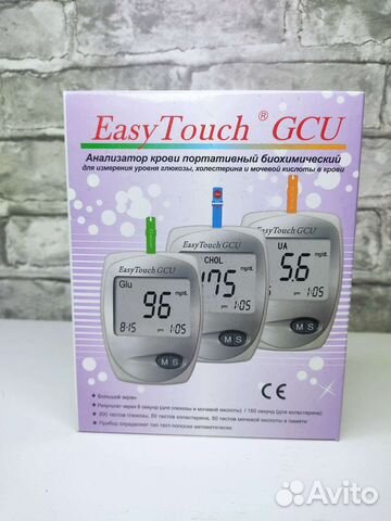 Анализатор крови EasyTouch GCU