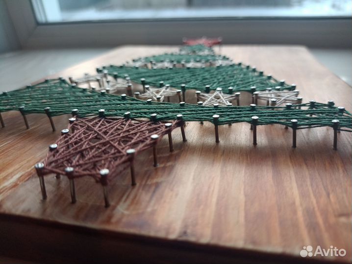 Картина стринг арт 